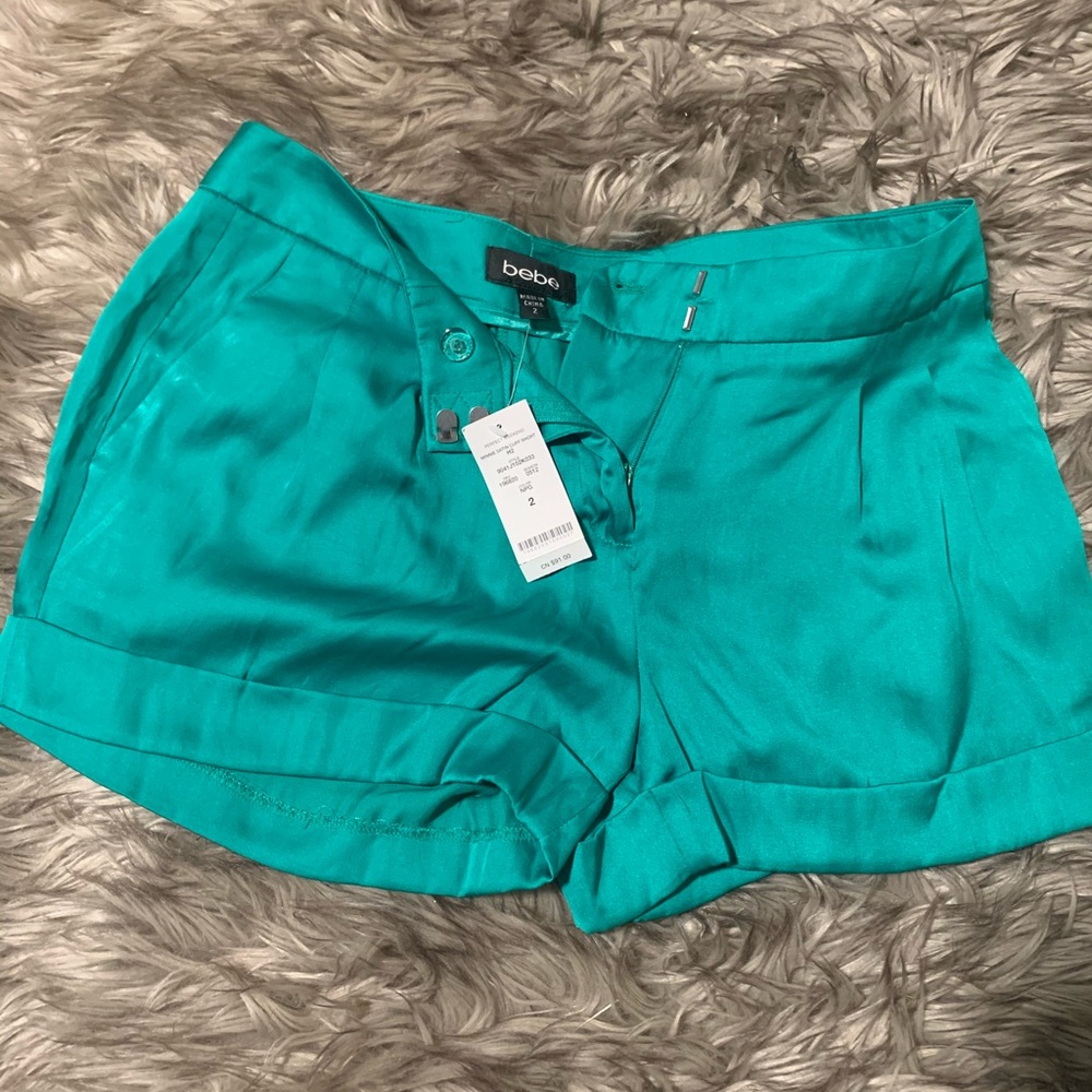 Green shorts
